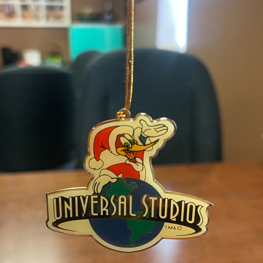 Woody Woodpecker Ornament Universal Studios Vtg 90s Walter Lantz Authentic
